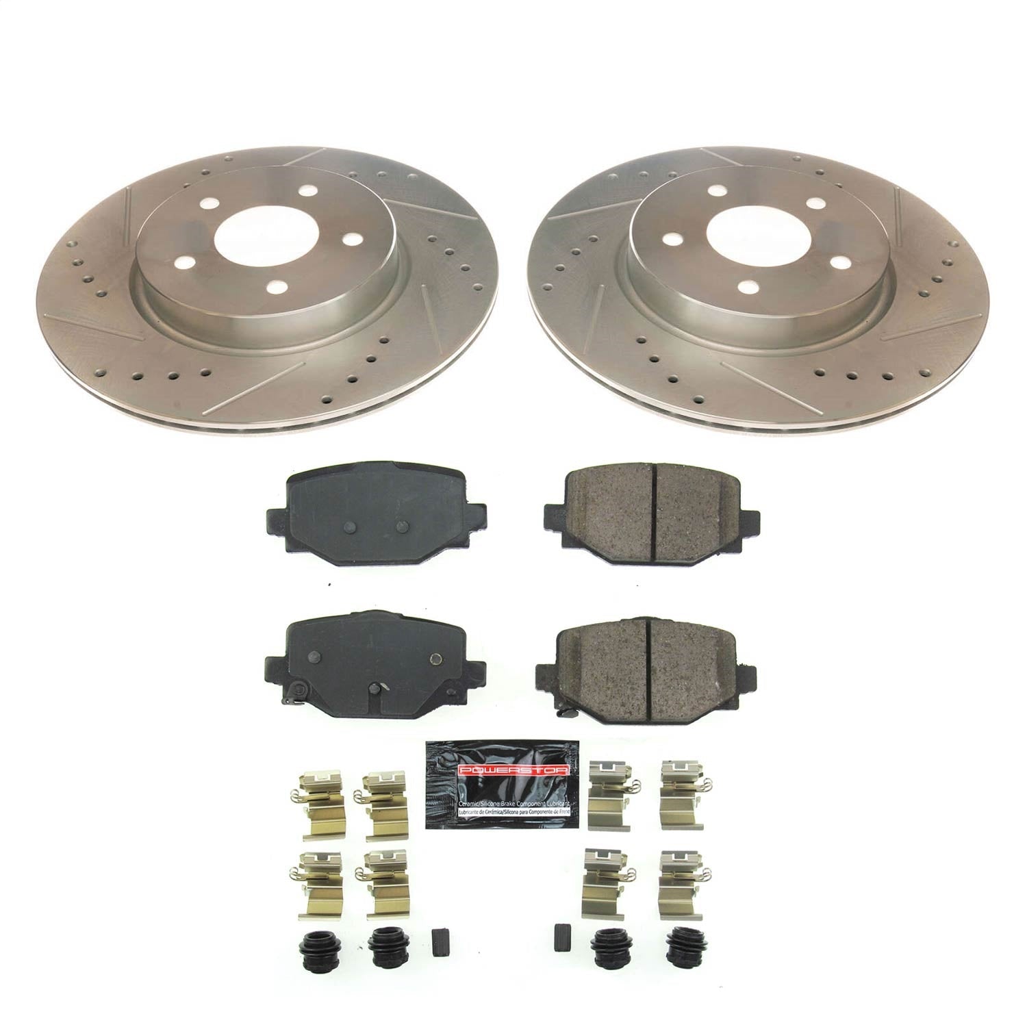 PowerStop Rear Z23 Evolution Sport Brake Kit | Infiniti QX50 (2019) (K8432)