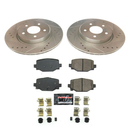 PowerStop Rear Z23 Evolution Sport Brake Kit | Infiniti QX50 (2019) (K8432)