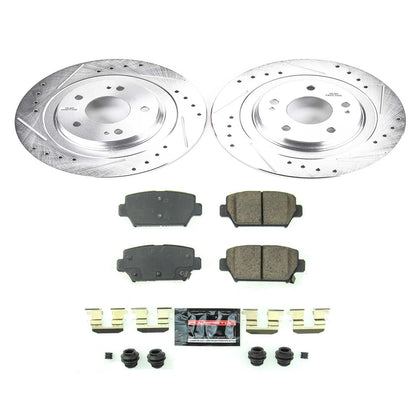 PowerStop Rear Z23 Evolution Sport Brake Kit | Mitsubishi Eclipse Cross (18) (K8434)