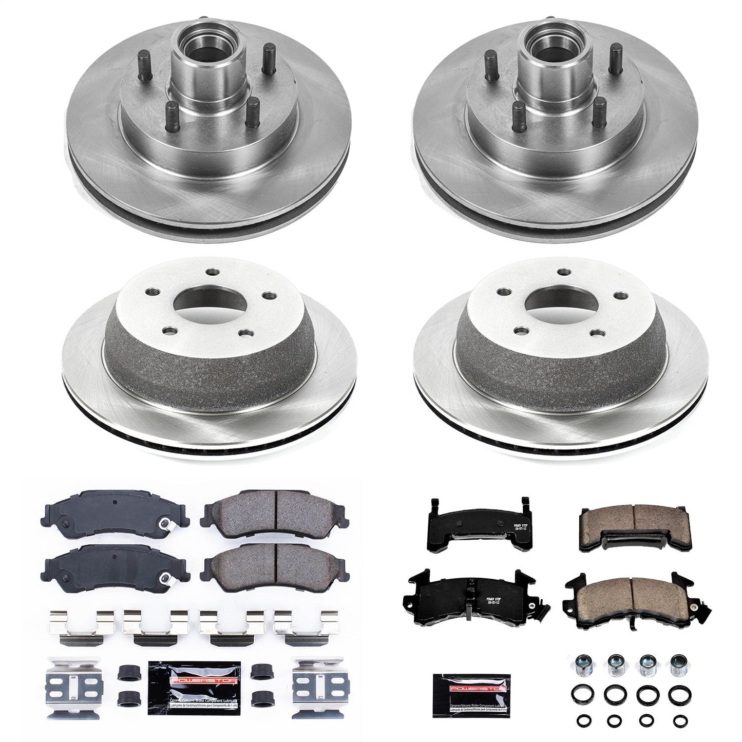 PowerStop Front & Rear Z23 Evolution Sport Brake Kit | Chevrolet S10 (03) (K8437)