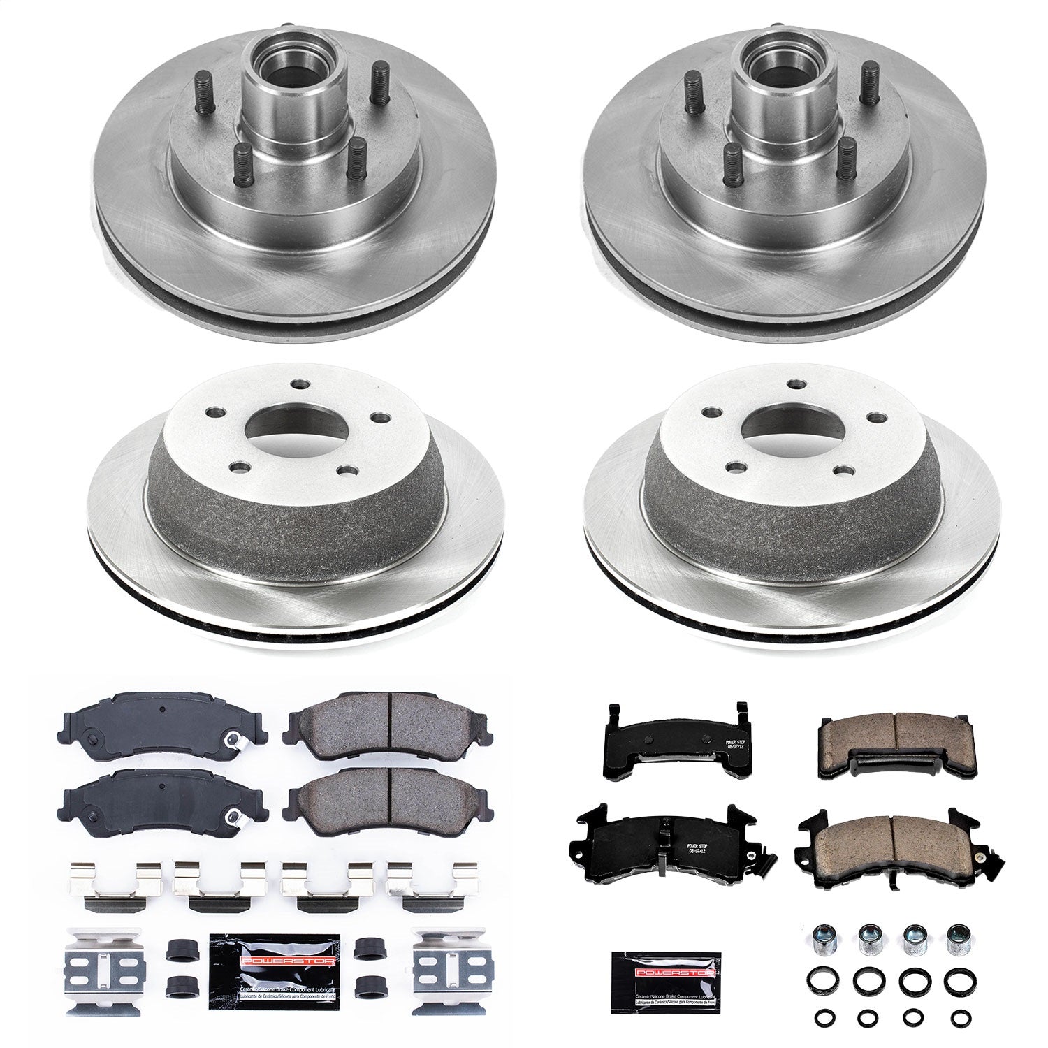 PowerStop Front & Rear Z23 Evolution Sport Brake Kit | Chevrolet S10 (03) (K8437)