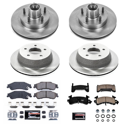 PowerStop Front & Rear Z23 Evolution Sport Brake Kit | Chevrolet S10 (03) (K8437)