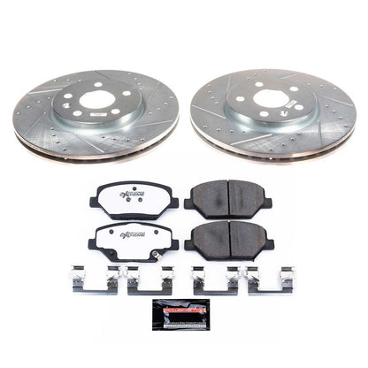 PowerStop Front Z26 Street Warrior Brake Kit | Buick Envision (19-20) (K8466-26)
