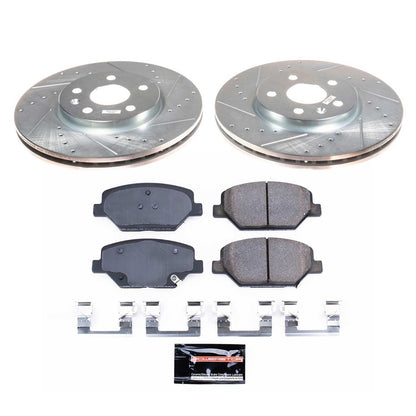 PowerStop Front Z23 Evolution Brake Kit | Buick Envision (19-20) (K8466)