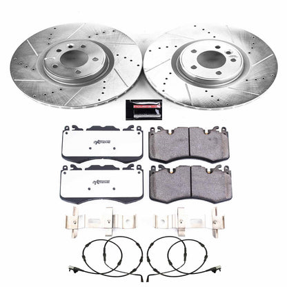 PowerStop Front Z36 Truck & Tow Brake Kit | Land Rover Range Rover Sport (18-21) (K8473-36)