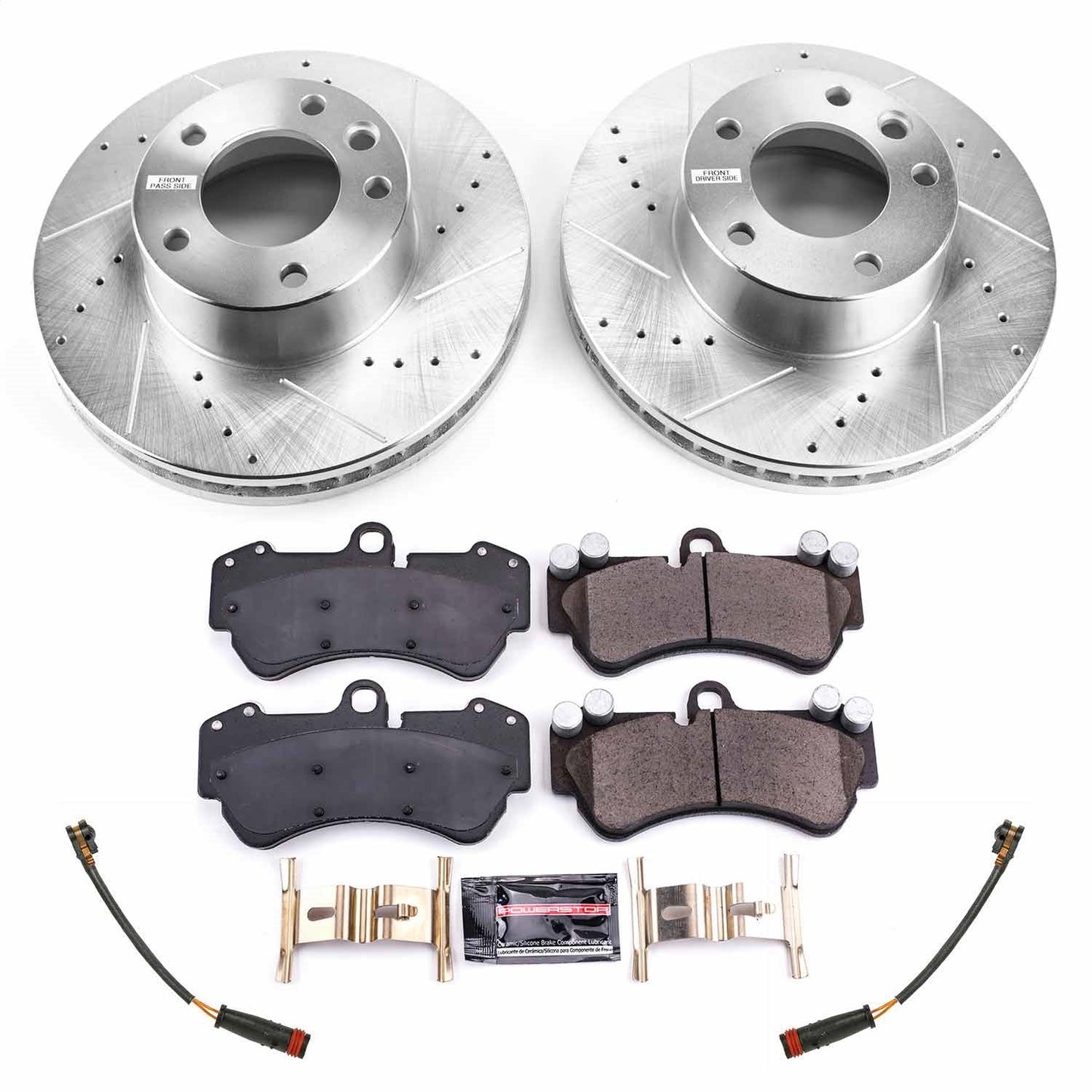 PowerStop Front Z23 Evolution Sport Brake Kit | Mercedes-Benz G550 4x4 (17-18) (K8475)