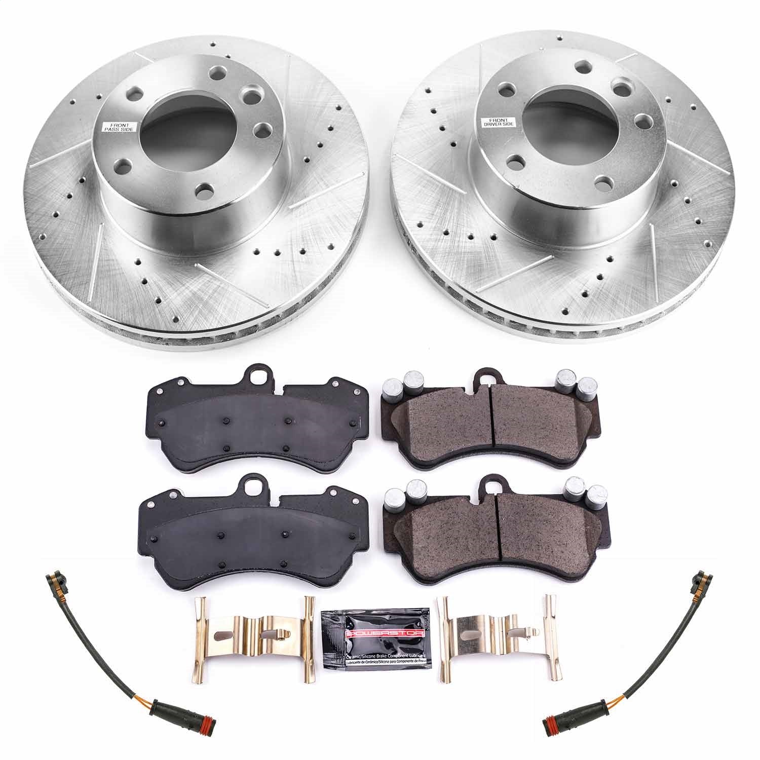 PowerStop Front Z23 Evolution Sport Brake Kit | Mercedes-Benz G550 4x4 (17-18) (K8475)