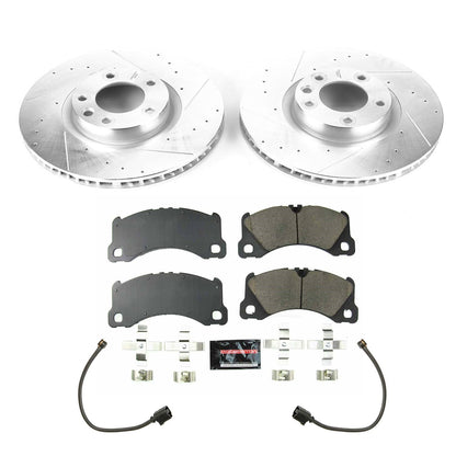 PowerStop Z23 Evolution Sport Front Brake Kit | Porsche Cayenne (13-18) (K8476)