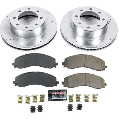 PowerStop Front Z23 Evolution Brake Kit | Ram 3500 (20-22) (K8478)