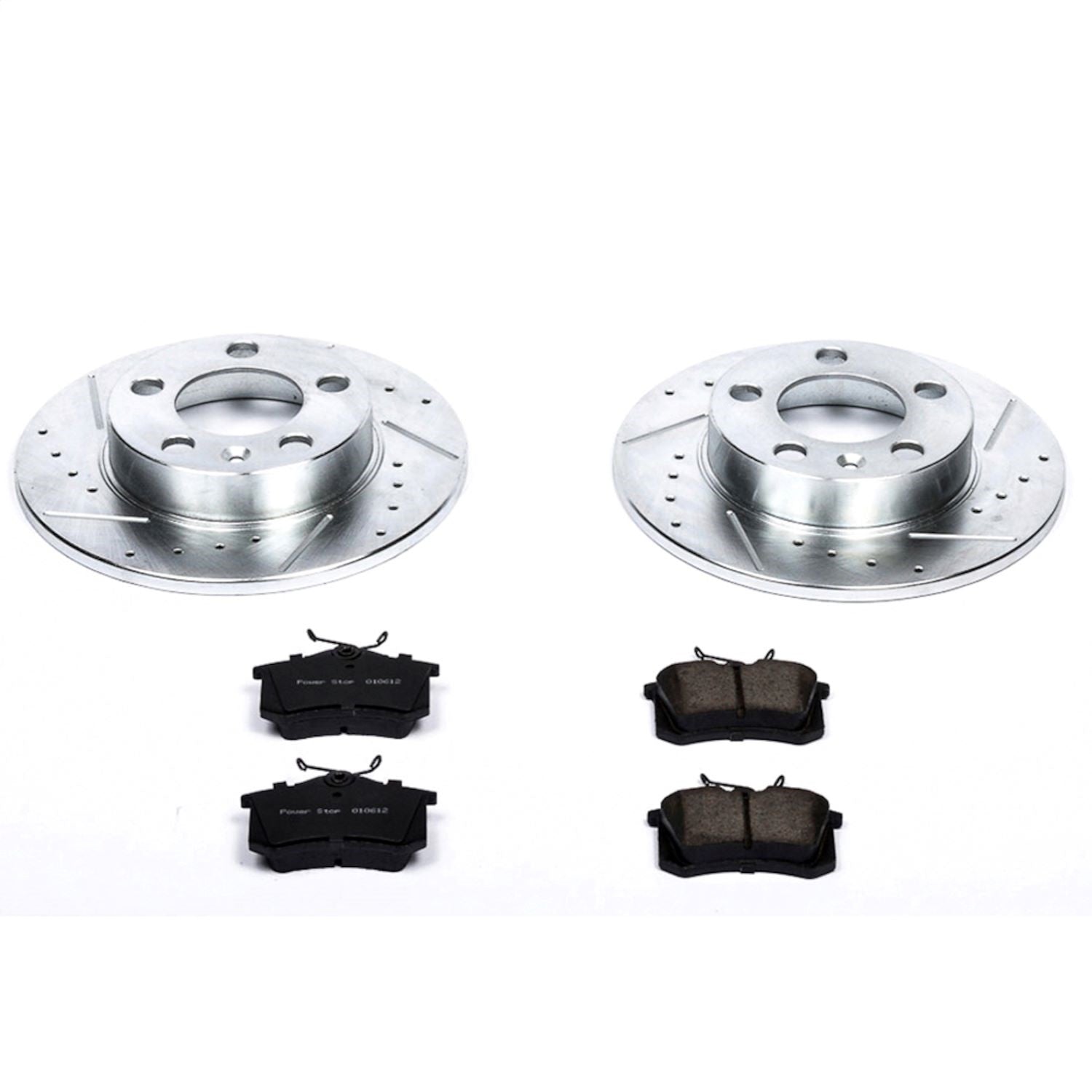 PowerStop Rear Z23 Evolution Sport Brake Kit | Audi TT (99-06) (K848)