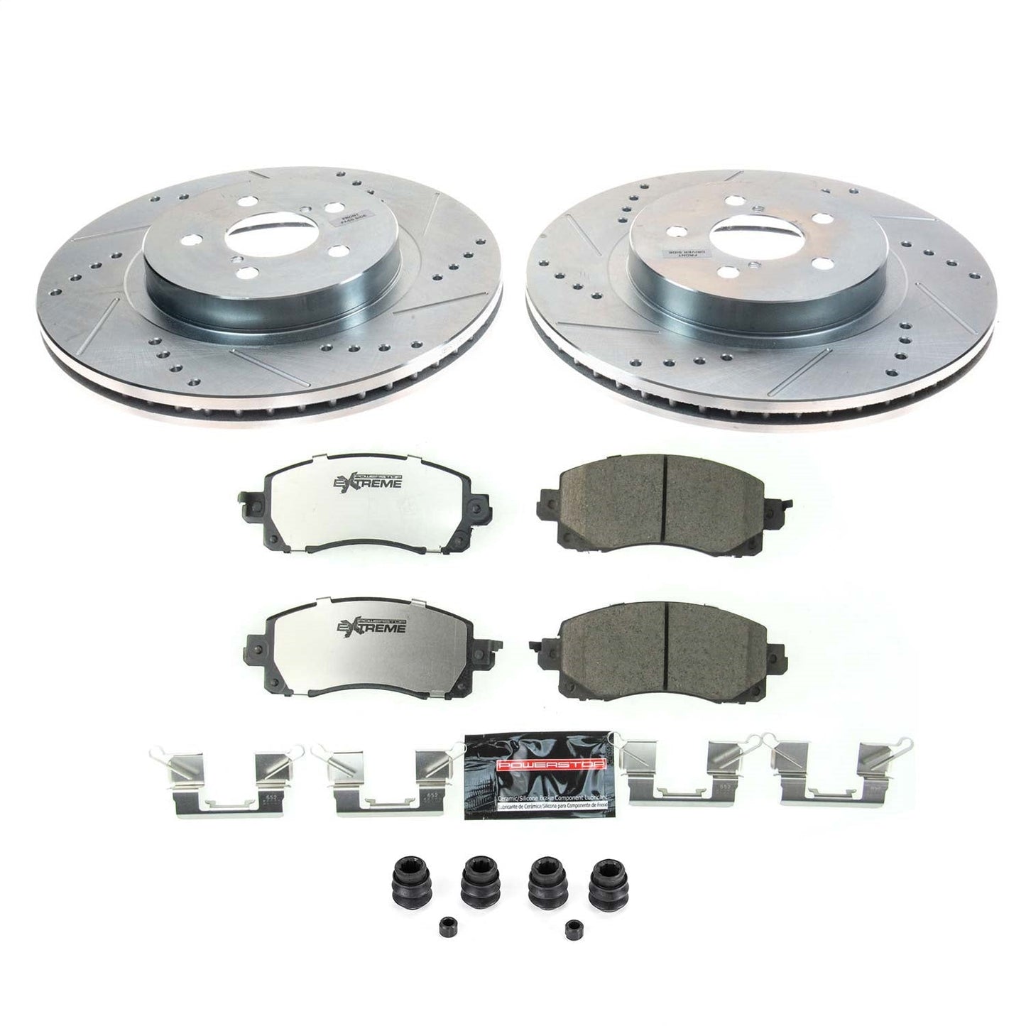 PowerStop Front Z26 Street Warrior Brake Kit | Subaru Forester (19-21) (K8480-26)