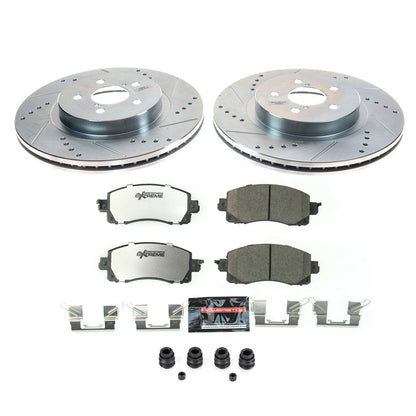 PowerStop Front Z26 Street Warrior Brake Kit | Subaru Forester (19-21) (K8480-26)