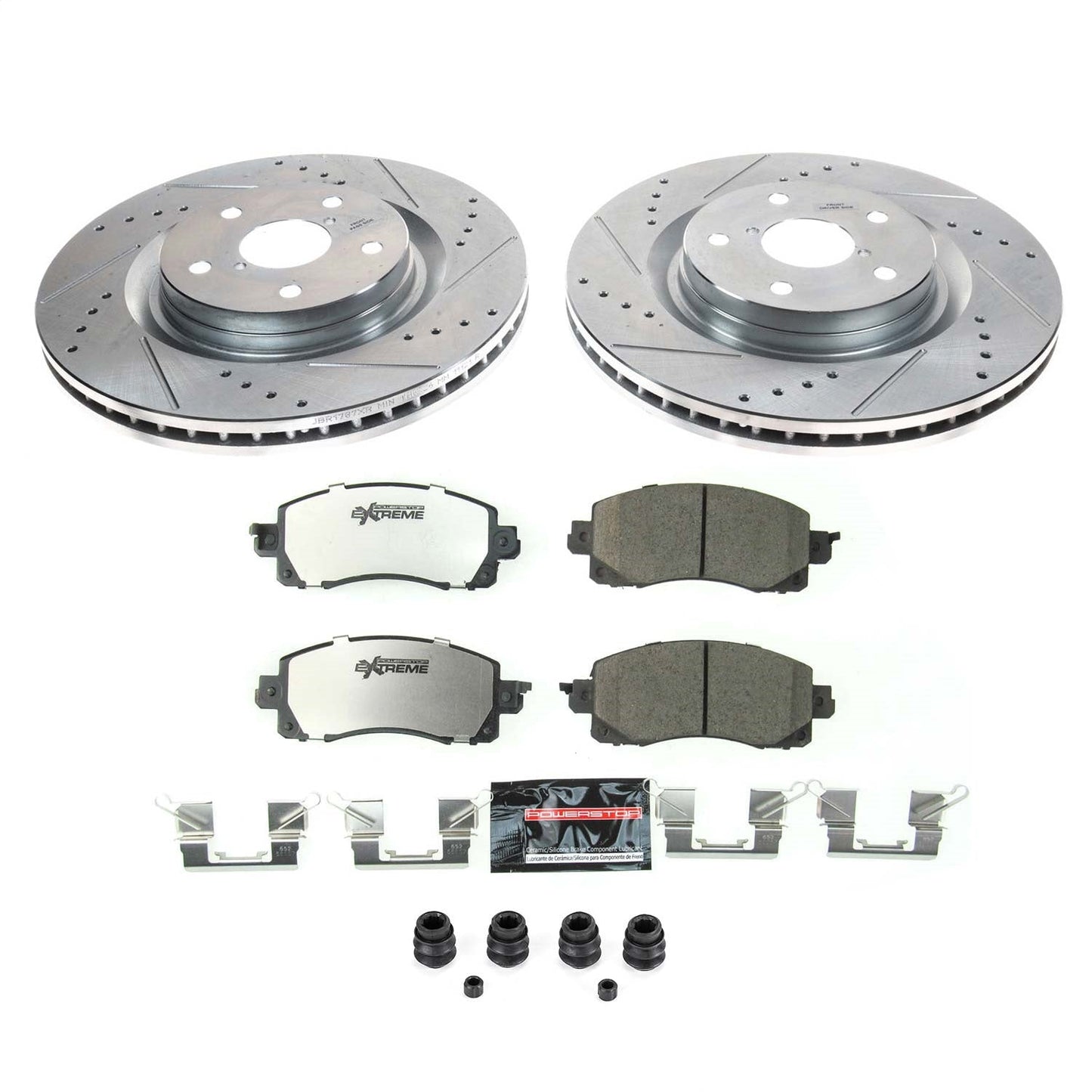 PowerStop Front Z26 Street Warrior Brake Kit | Subaru Forester (2019–2021) (K8481-26)