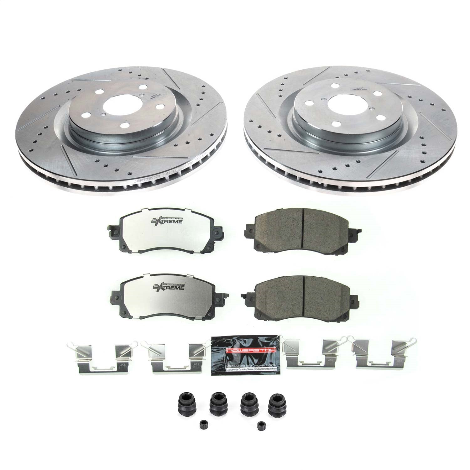 PowerStop Front Z26 Street Warrior Brake Kit | Subaru Forester (2019–2021) (K8481-26)