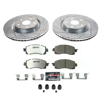 PowerStop Front Z26 Street Warrior Brake Kit | Subaru Forester (2019–2021) (K8481-26)