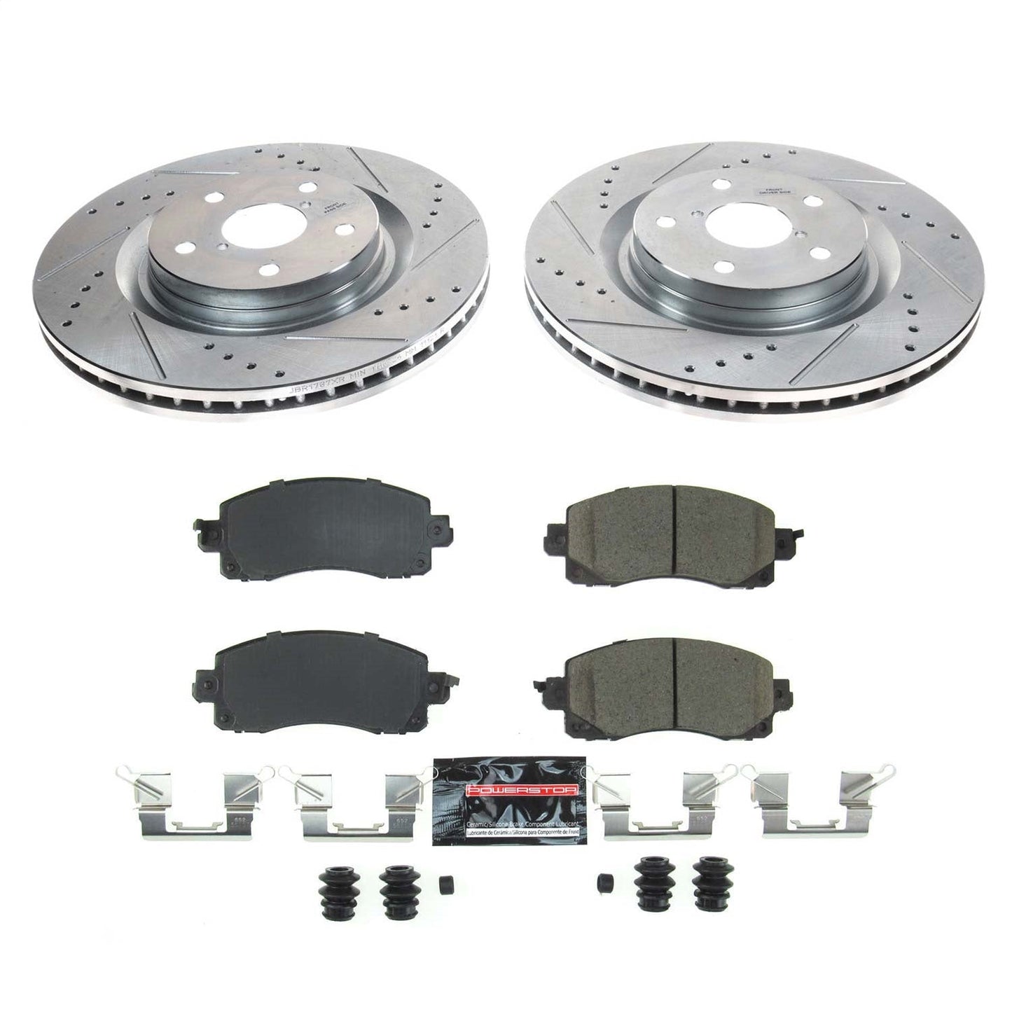 PowerStop Front Z23 Evolution Sport Brake Kit | Subaru Forester (2019–2021) (K8481)
