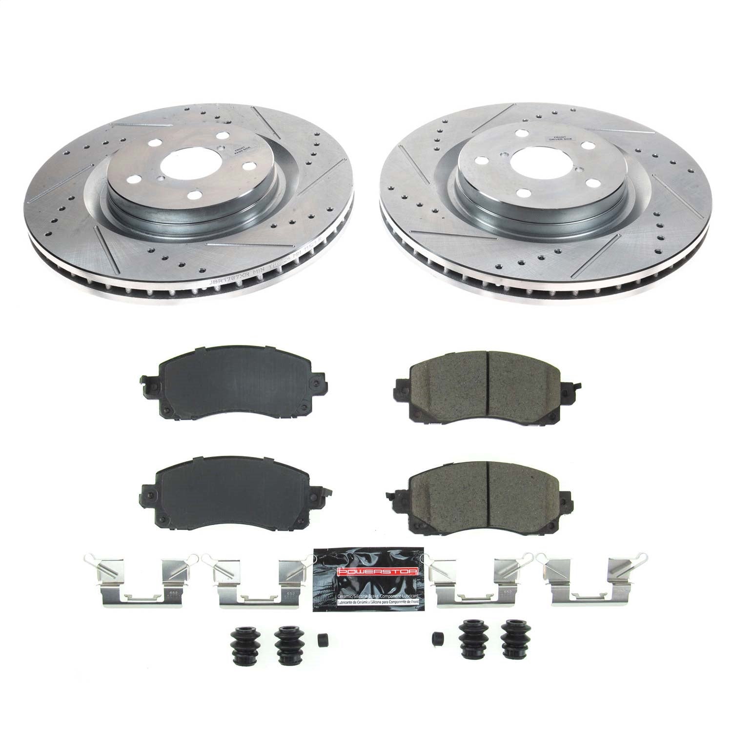 PowerStop Front Z23 Evolution Sport Brake Kit | Subaru Forester (2019–2021) (K8481)