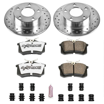 PowerStop Rear Z26 Street Warrior Brake Kit | Audi A6 Quattro (1998–2001) (K849-26)