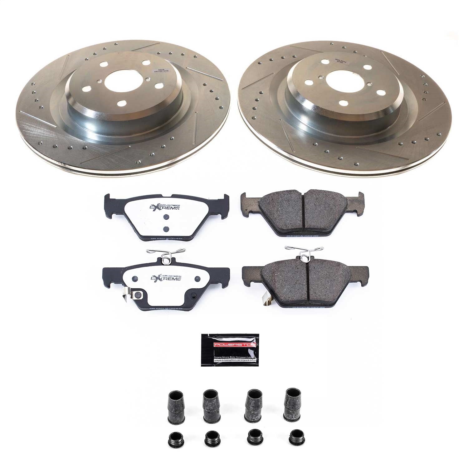PowerStop Rear Z26 Street Brake Kit | Subaru Ascent (2019–2020) (K8493-26)