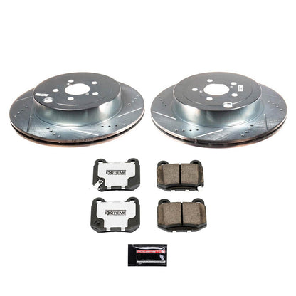 PowerStop Rear Z26 Street Warrior Brake Kit | Subaru BRZ (2017–2020) (K8494-26)