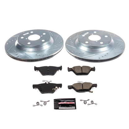 PowerStop Rear Z23 Evolution Sport Brake Kit | Subaru Forester (2019–2021) (K8495)