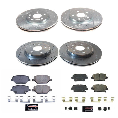PowerStop Front & Rear Z23 Evolution Brake Kit | Cadillac XT4 (2019) (K8504)