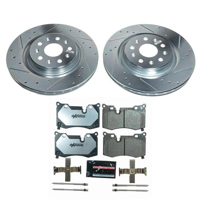 PowerStop Rear Z26 Street Brake Kit | Chevrolet Corvette 2020–2021 (K8528-26)