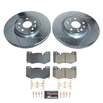 PowerStop Front Z23 Evolution Brake Kit | Chevrolet Corvette 2020–2021 (K8529)