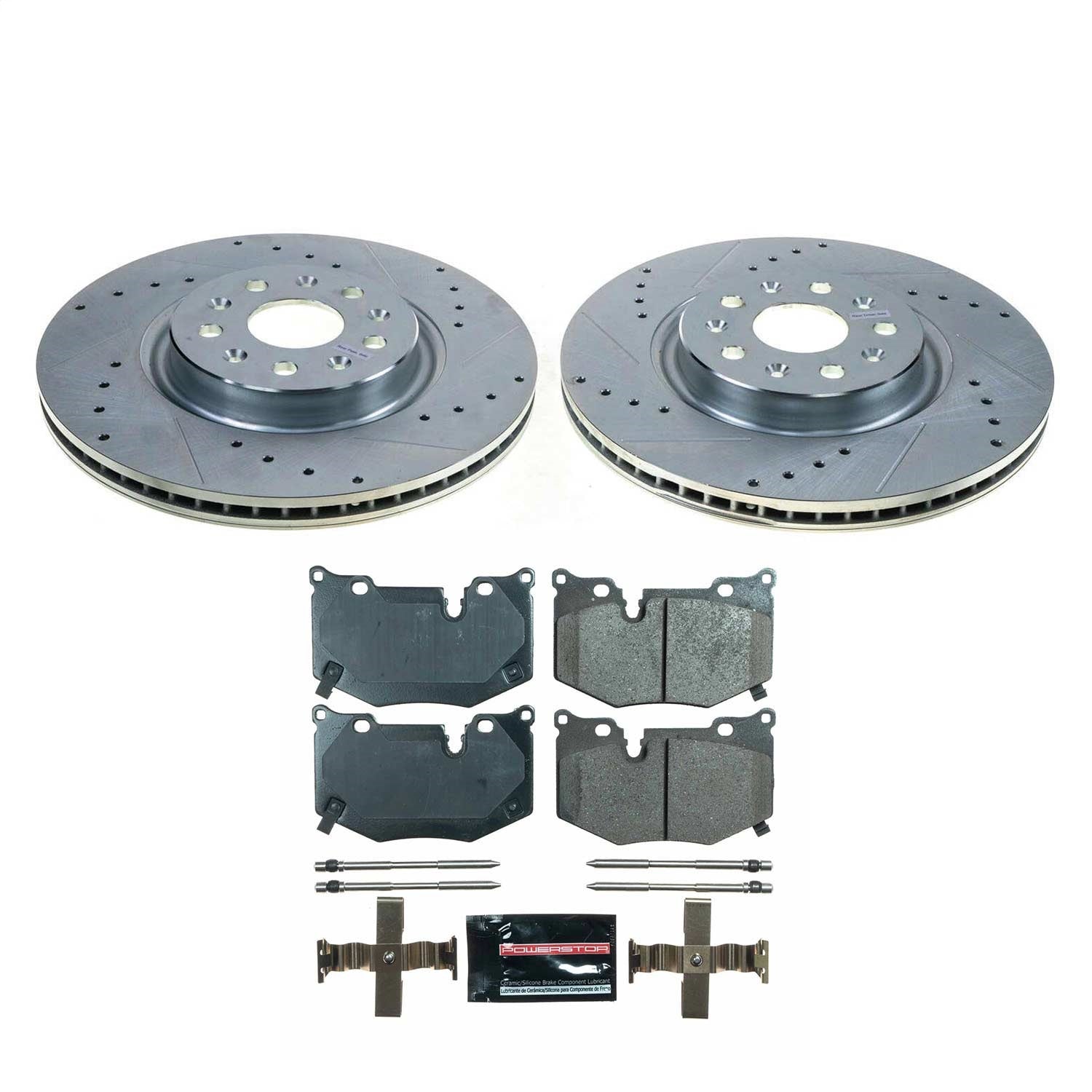 PowerStop Rear Z23 Evolution Brake Kit | Chevrolet Corvette (2020–2021) (K8531)
