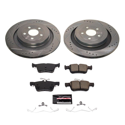 PowerStop Rear Z23 Evolution Brake Kit | Lincoln Nautilus 2019–2021 (K8544)