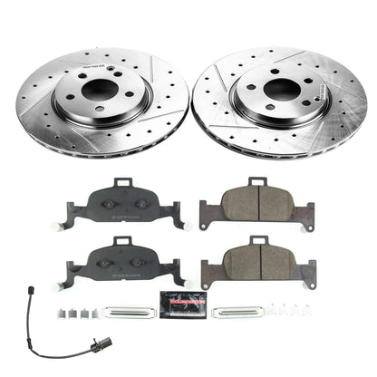 PowerStop Front Z23 Evolution Brake Kit | Audi Q5 (2018–2022) (K8551)