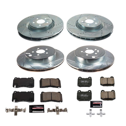 PowerStop Front & Rear Z23 Evolution Sport Brake Kit | Toyota 86 (2020) (K8611)