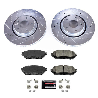 PowerStop Front Z23 Evolution Sport Brake Kit | Mazda 6 (2019–2020) (K8617)