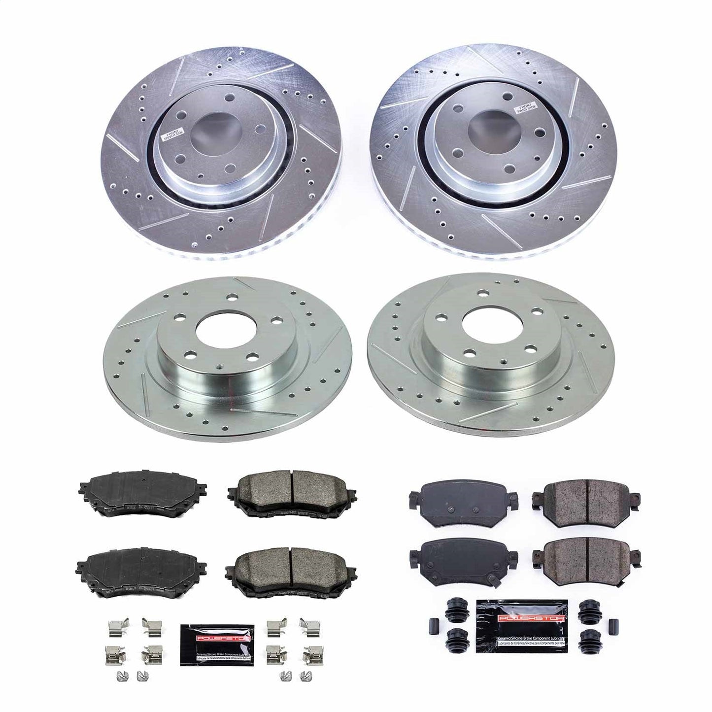 PowerStop Front & Rear Z23 Evolution Sport Brake Kit | Mazda 6 (2019–2020) (K8618)