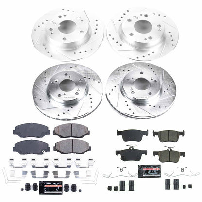 PowerStop Front & Rear Z23 Evolution Sport Brake Kit | Honda Civic (2020) (K8620)