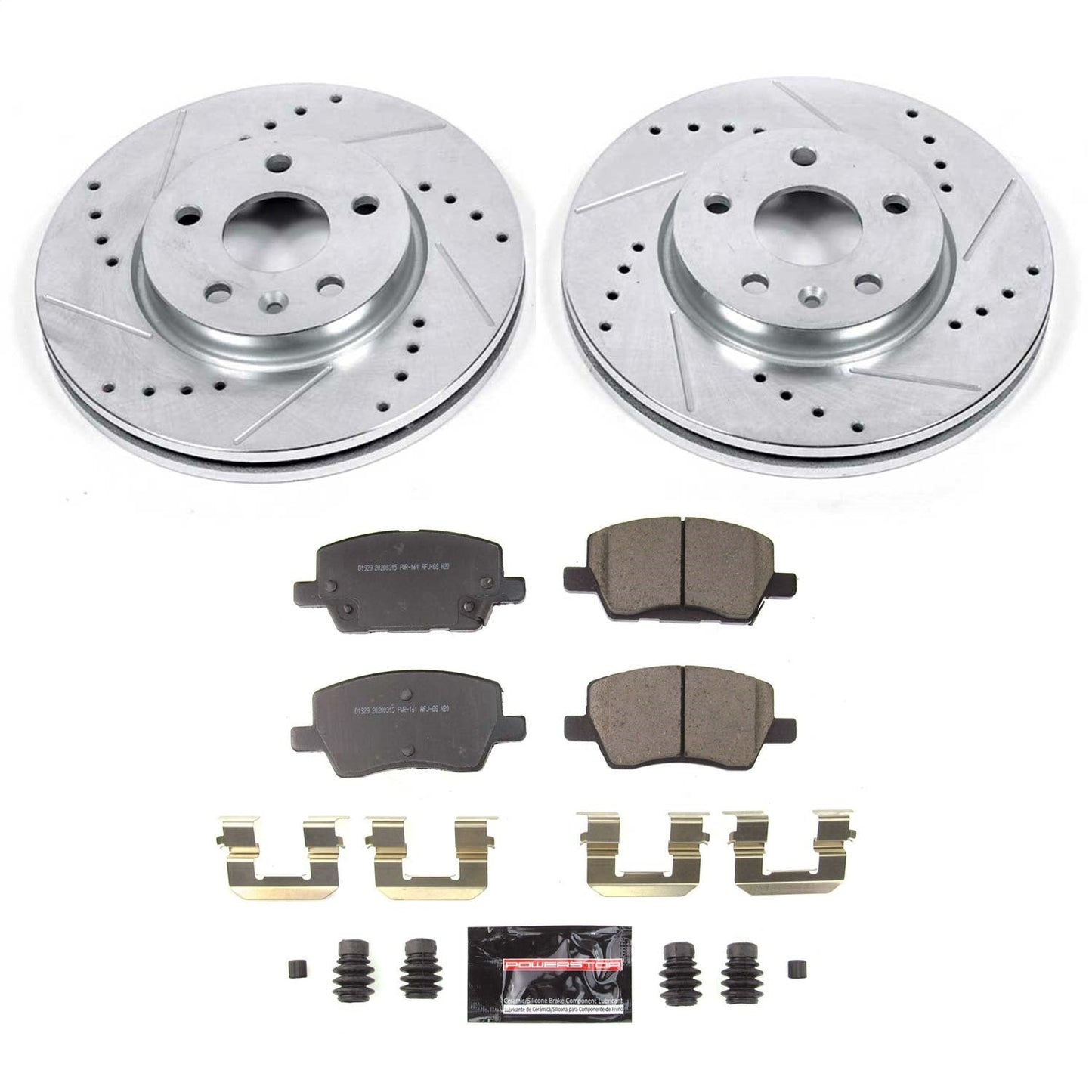 PowerStop Front Z23 Evolution Sport Brake Kit | Chevrolet Sonic (2020) (K8635)