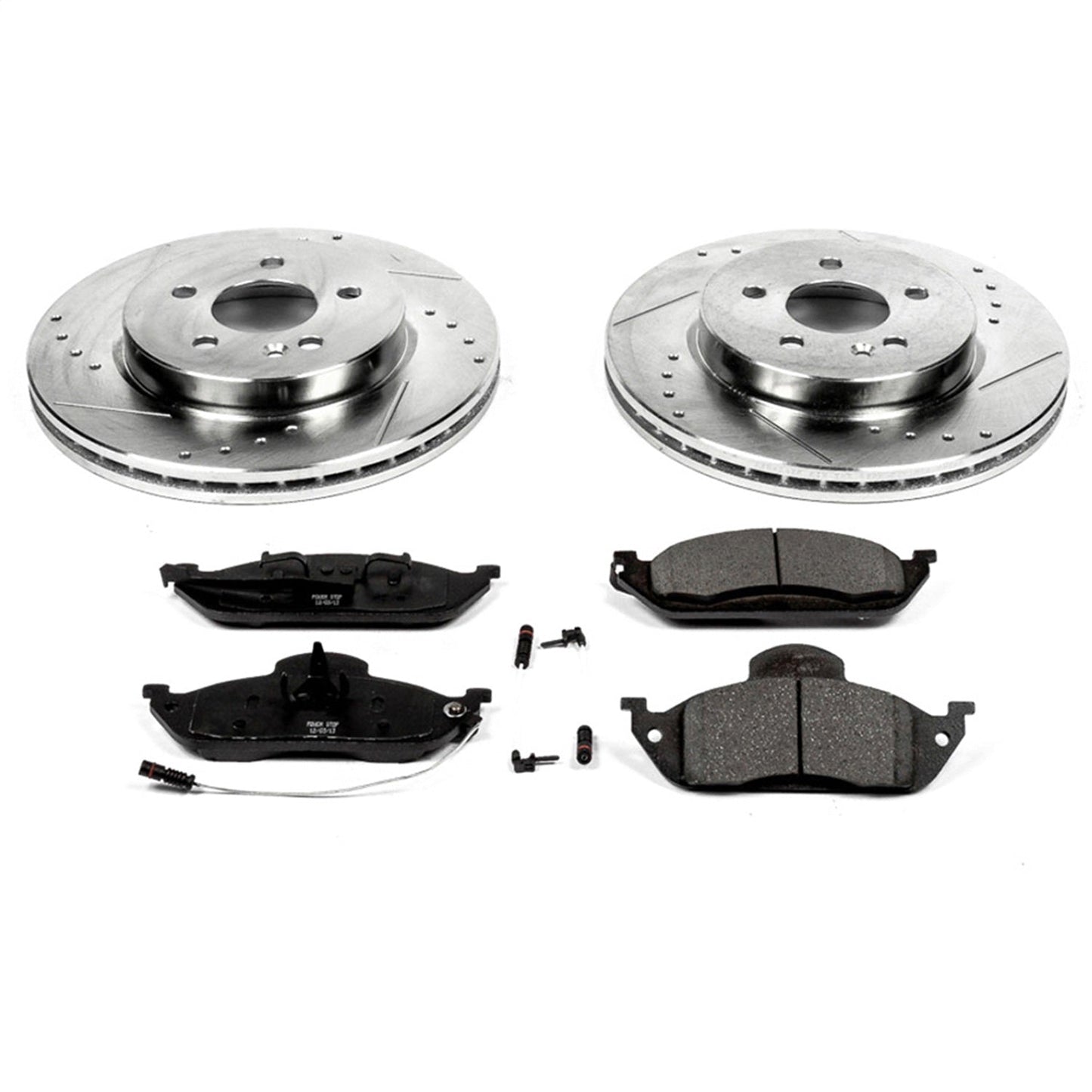 PowerStop Front Z23 Evolution Sport Brake Kit | Mercedes-Benz ML320 (1998–2003) (K864)