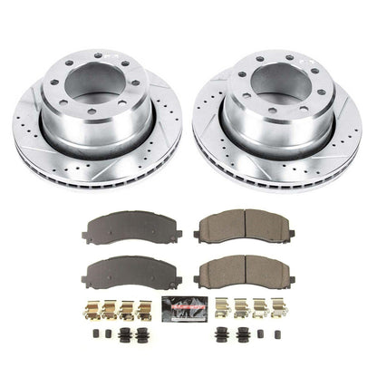 PowerStop Rear Z23 Evolution Brake Kit | Ram 2500 2020–2022 (K8641)