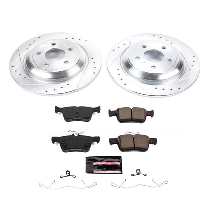 PowerStop Rear Z23 Evolution Brake Kit | Ford Bronco Sport (2021–2022) (K8642)