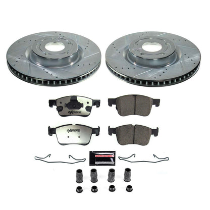 PowerStop Front Z36 Truck & Tow Brake Kit | Lincoln Corsair (2020–2021) (K8643-36)