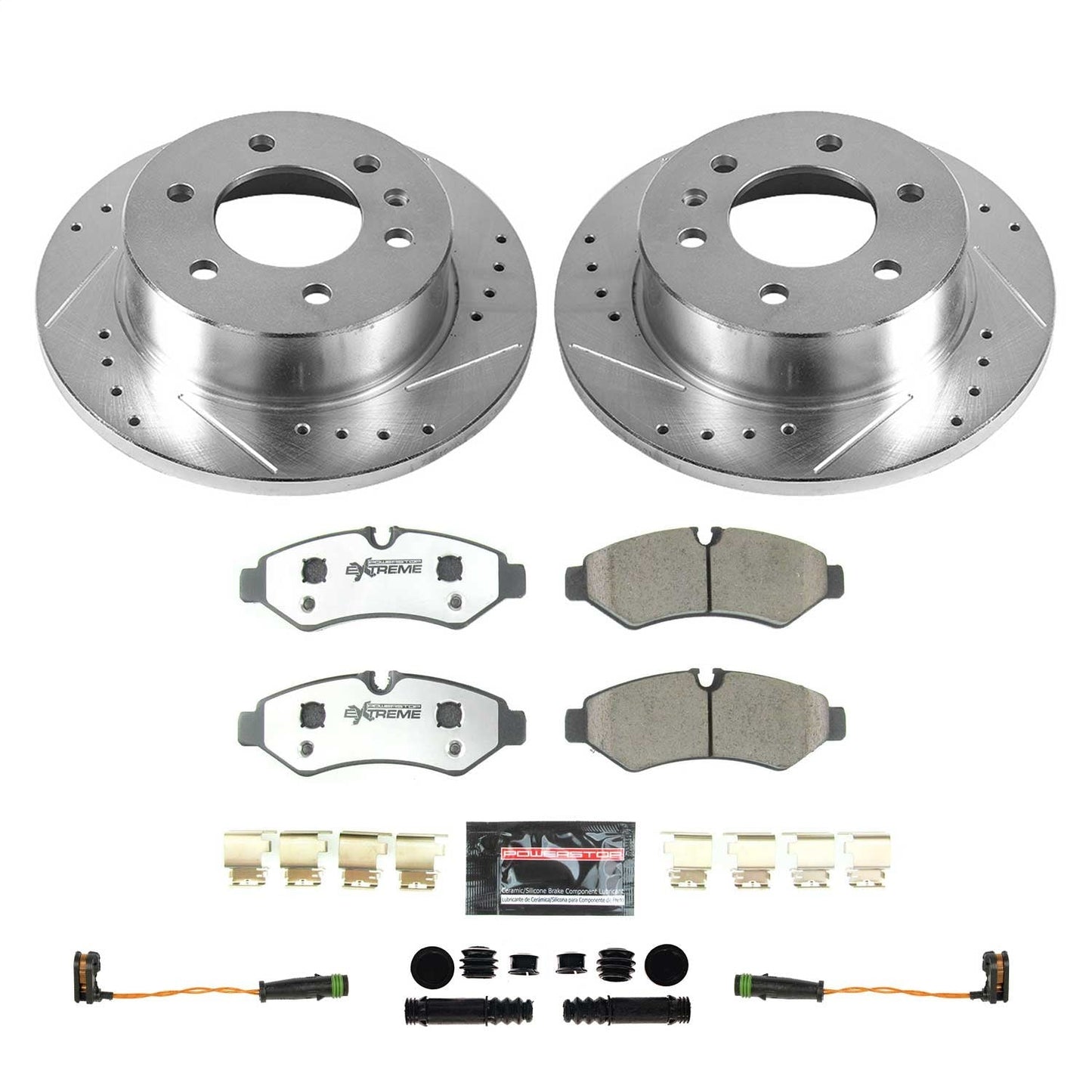PowerStop Rear Z36 Truck & Tow Brake Kit | Mercedes-Benz Sprinter 3500 (2020) (K8649-36)