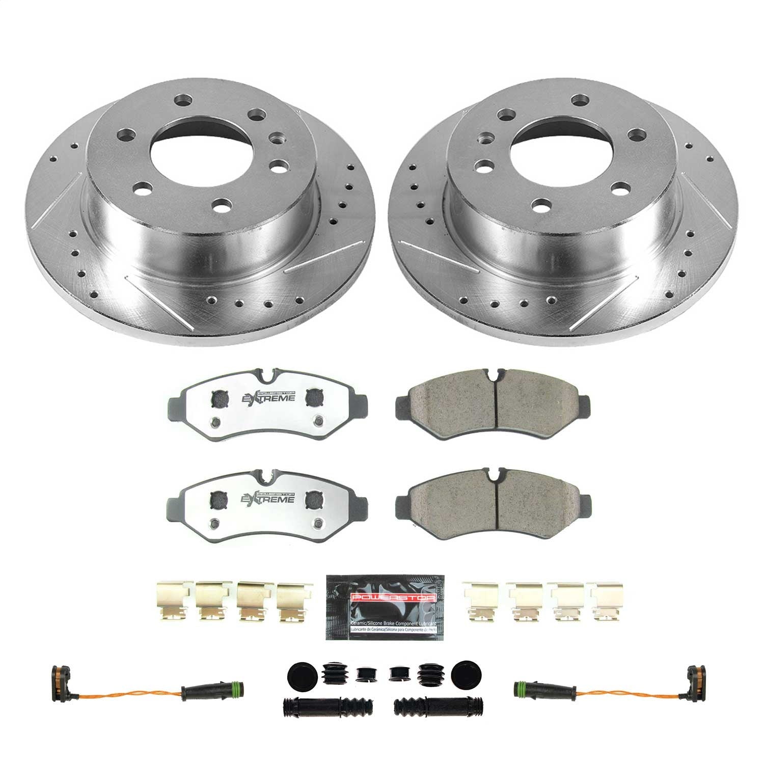 PowerStop Rear Z36 Truck & Tow Brake Kit | Mercedes-Benz Sprinter 3500 (2020) (K8649-36)