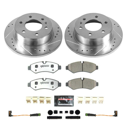 PowerStop Rear Z36 Truck & Tow Brake Kit | Mercedes-Benz Sprinter 3500 (2020) (K8649-36)