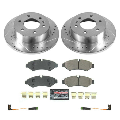 PowerStop Rear Z23 Evolution Sport Brake Kit | Mercedes-Benz Sprinter 3500 (2020) (K8649)