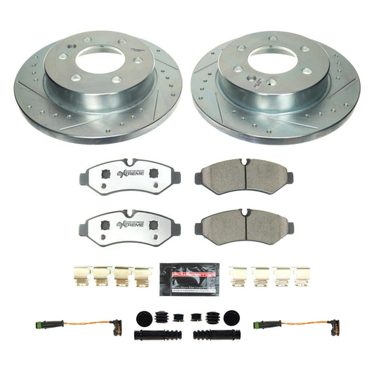 PowerStop Rear Z36 Truck & Tow Brake Kit | Mercedes-Benz Sprinter 2500 (2019–2021) (K8655-36)