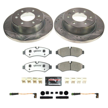 PowerStop Rear Z36 Truck & Tow Brake Kit | Mercedes-Benz Sprinter 2500 (2019–2021) (K8656-36)
