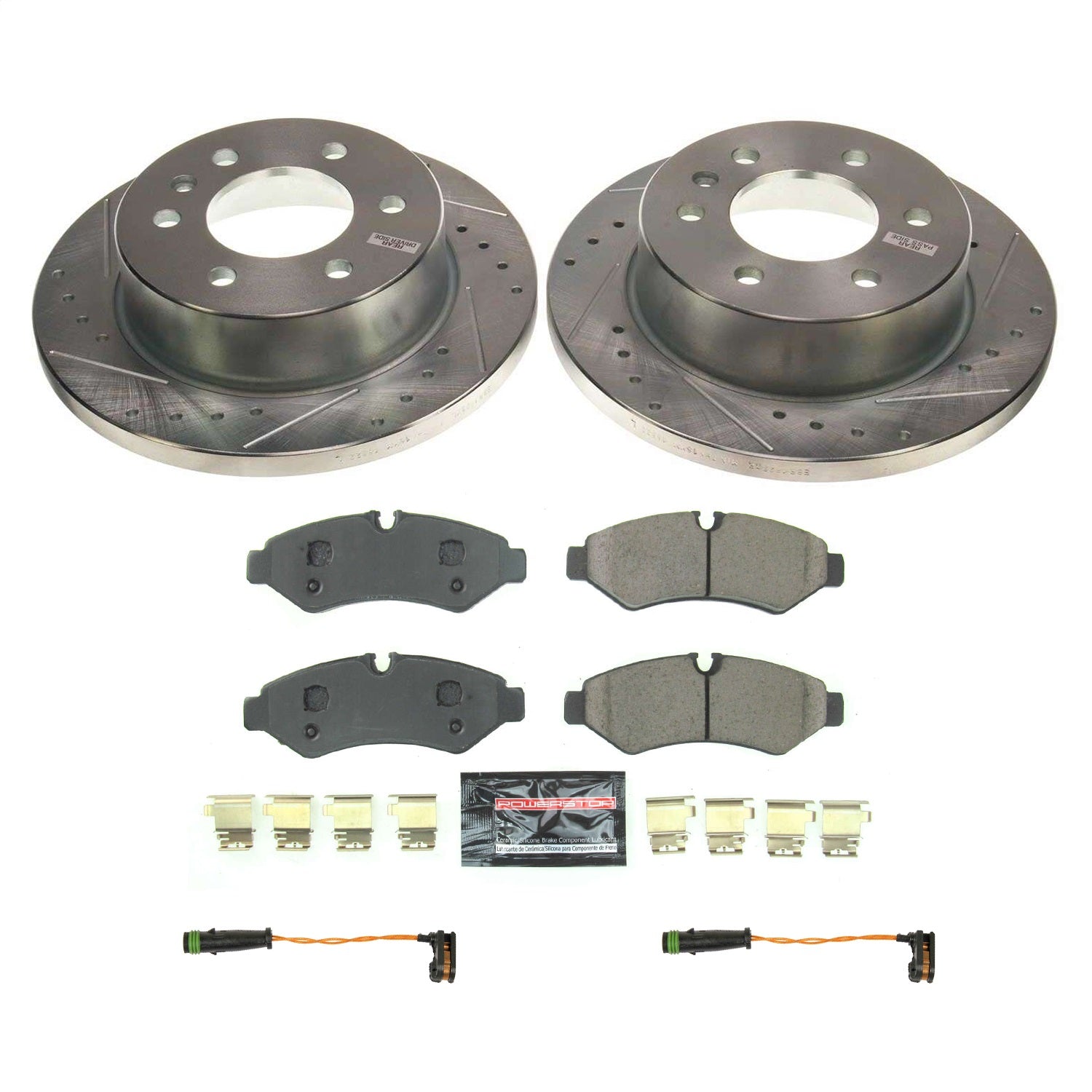 PowerStop Rear Z23 Evolution Brake Kit | Mercedes-Benz Sprinter 2500 (2019–2021) (K8656)