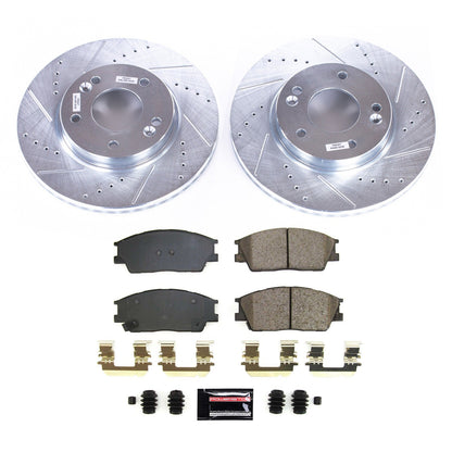 PowerStop Front Z23 Evolution Brake Kit | Kia Soul 2020–2022 (K8663)