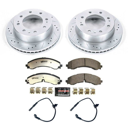 PowerStop Front Z36 Truck & Tow Brake Kit | GMC Sierra 3500 HD (2020–2021) (K8670-36)