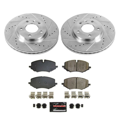 PowerStop Front Z23 Evolution Brake Kit | Chevrolet Trailblazer (2021–2022) (K8671)